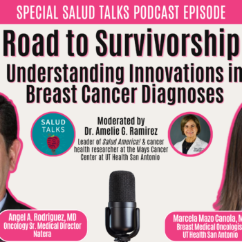 Salud Talks pod graphic