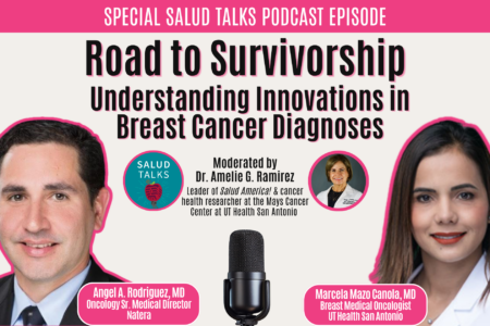 Salud Talks pod graphic