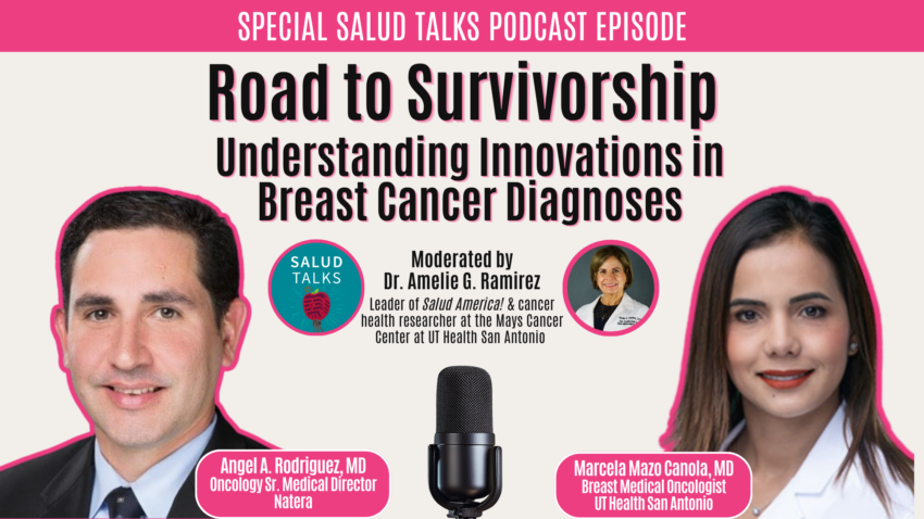 Salud Talks pod graphic